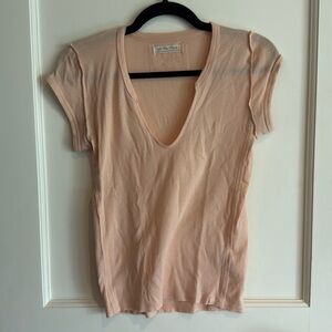 Light pink free people tee